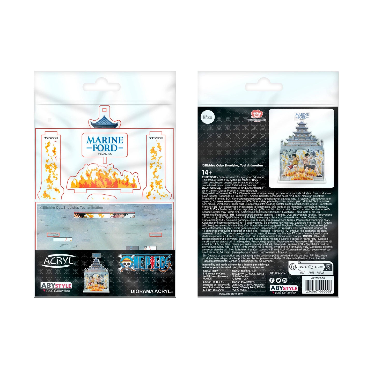 One Piece - Marineford Acryl® Stand Model Figure