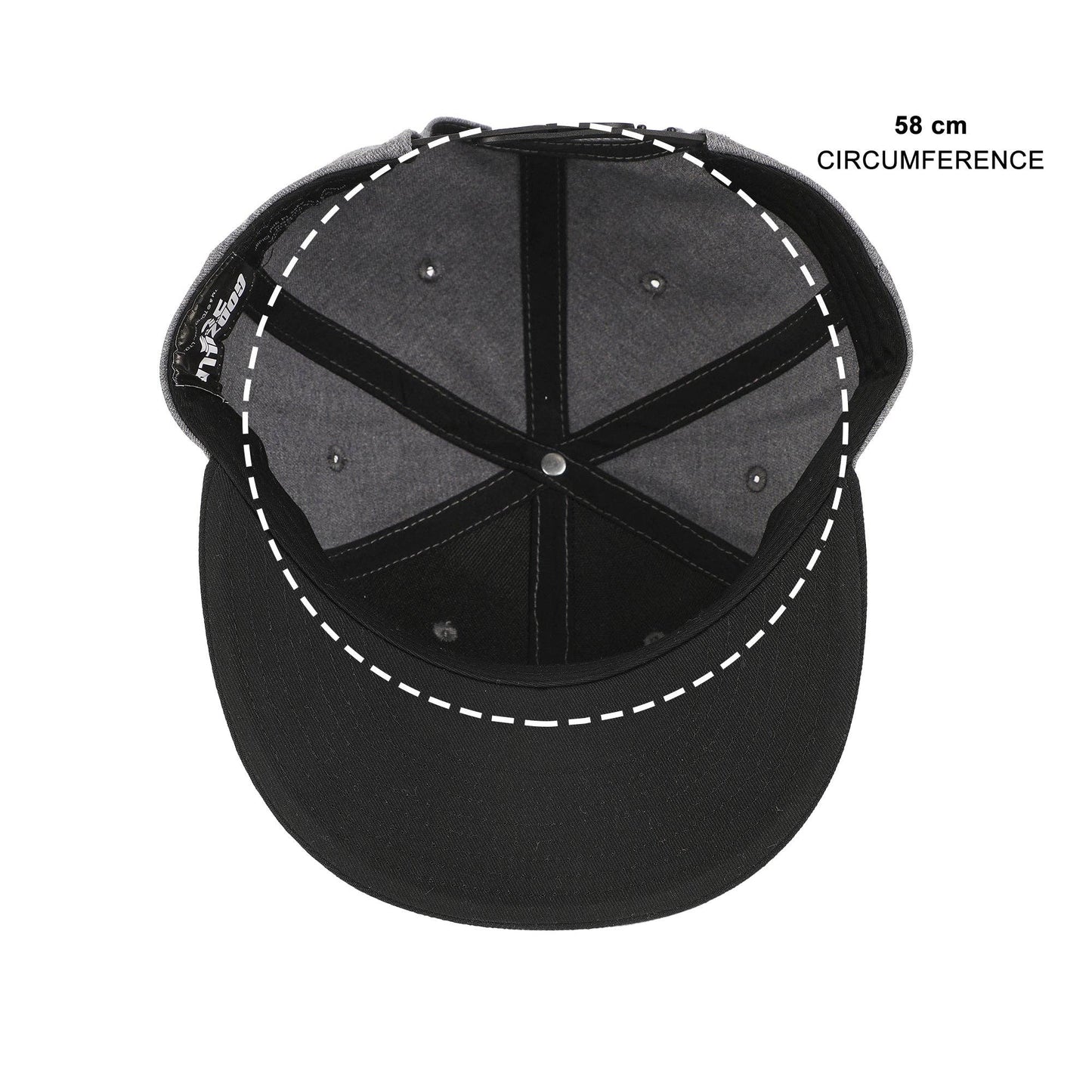 Godzilla Embroidery Cotton Twill B15 Snap Back Snapback