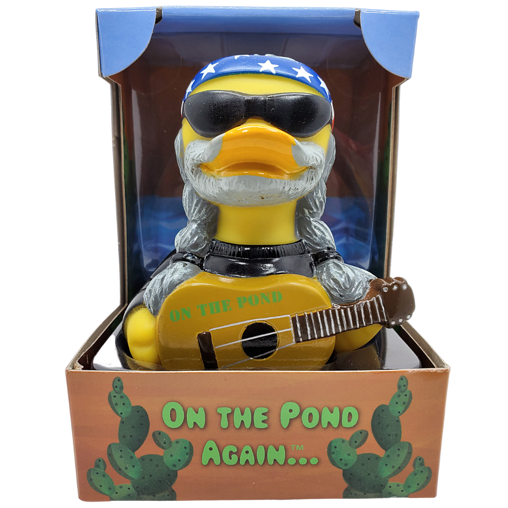 On The Pond Again Rubber Duck Bath Toy