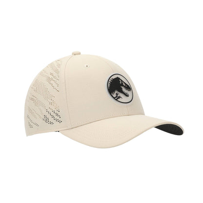 Jurassic Park T-Rex Silhouette Adult Tan Adjustable Perofmance Running Workout Hat - Shop Cool Tricks