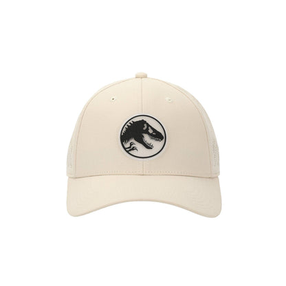 Jurassic Park T-Rex Silhouette Adult Tan Adjustable Perofmance Running Workout Hat - Shop Cool Tricks