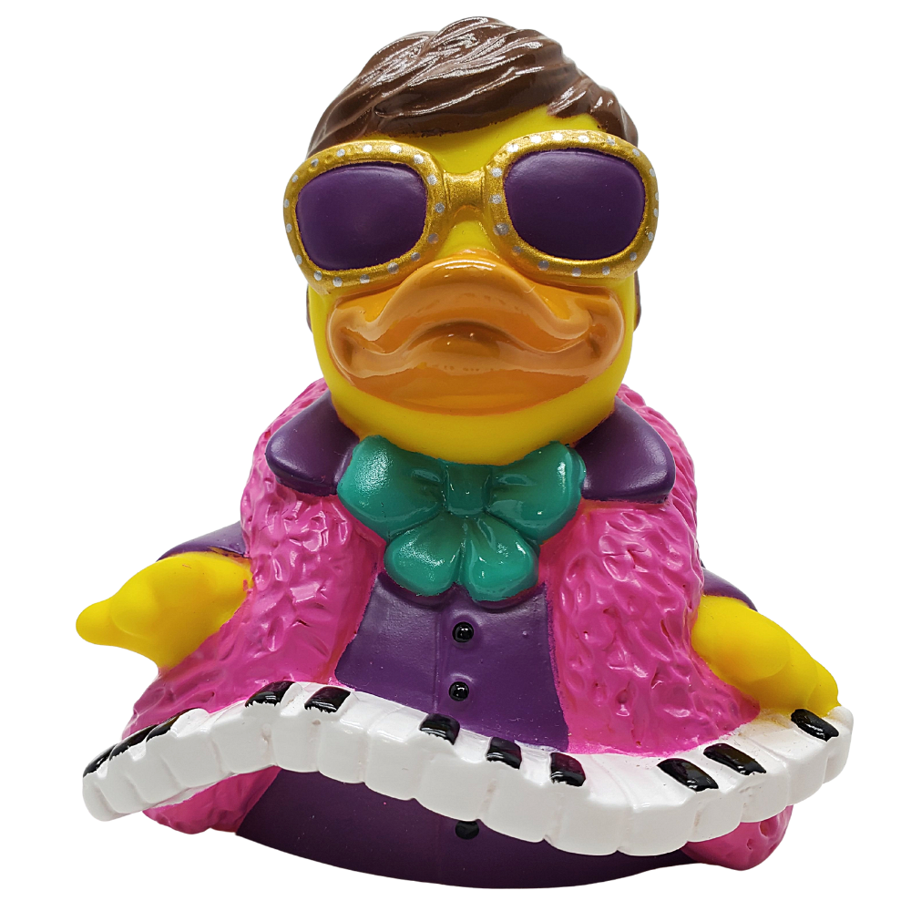 Quackodile Flock Rubber Duck