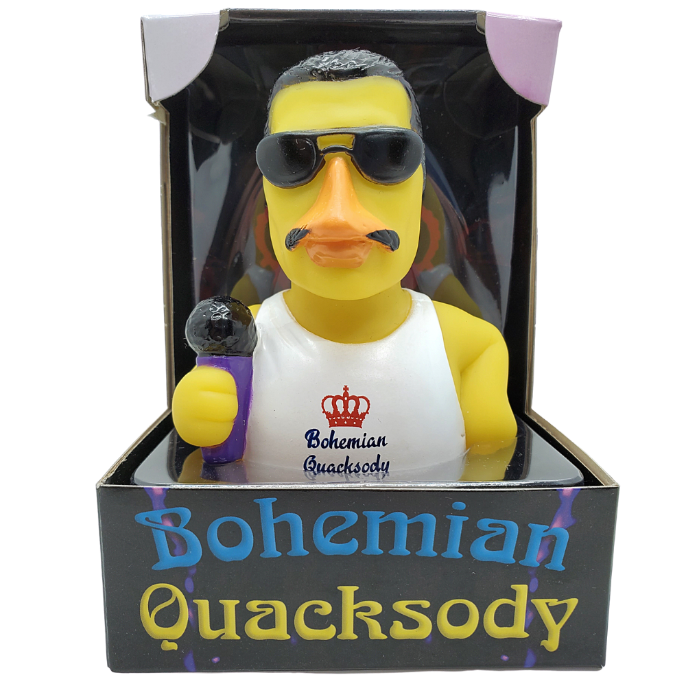 Bohemian Quacksody Rubber Duck