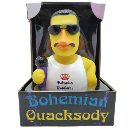 Bohemian Quacksody Rubber Duck