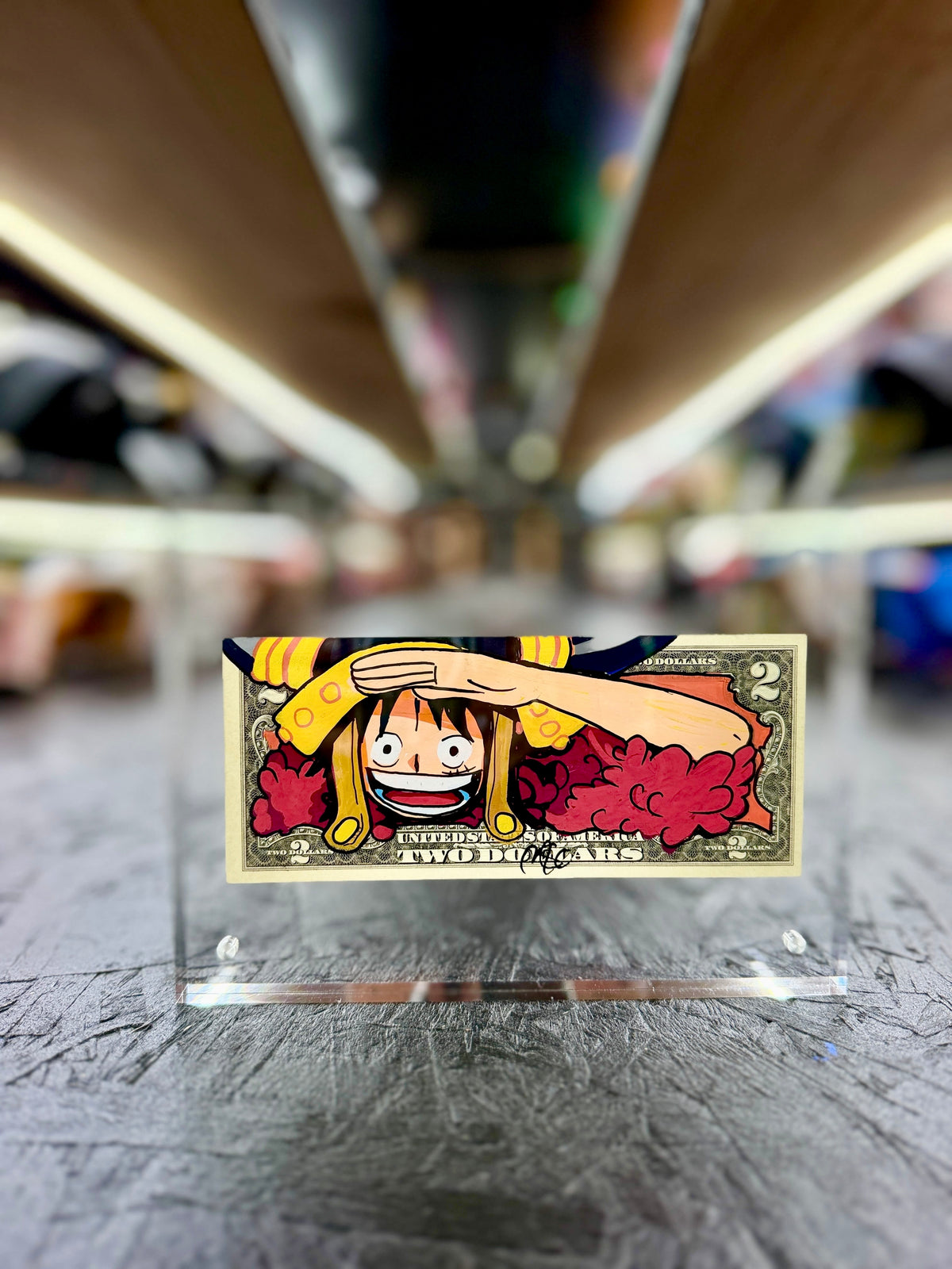 One Piece $2 Bill Art 10.0