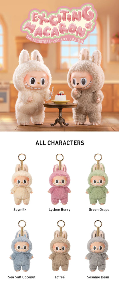 Labubu 100% Authentic "THE MONSTERS - Exciting Macaron Vinyl Face Blind Box"