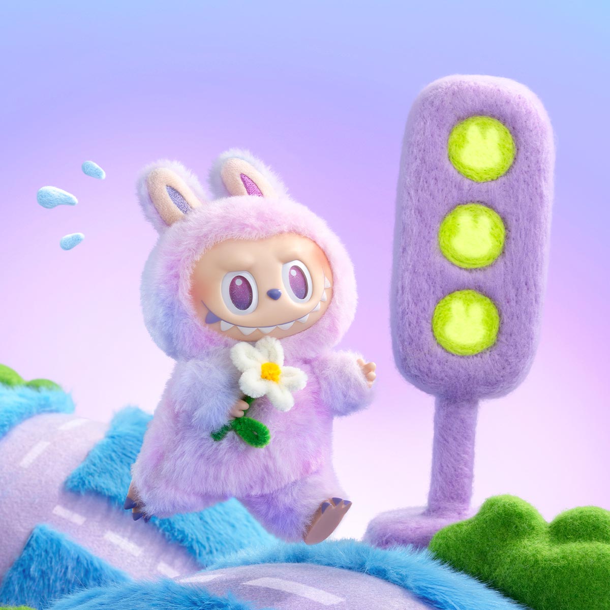 Labubu 100% Authentic THE MONSTERS Big into Energy Series-Vinyl Plush Pendant Blind Box