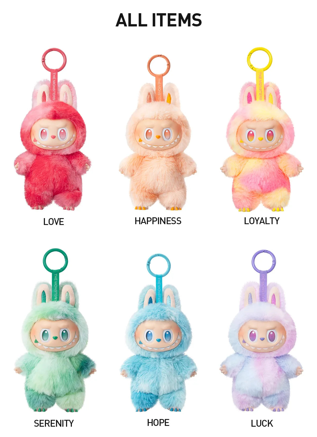 Labubu 100% Authentic THE MONSTERS Big into Energy Series-Vinyl Plush Pendant Blind Box