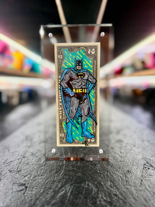 Batman $2 Dollar Bill Art