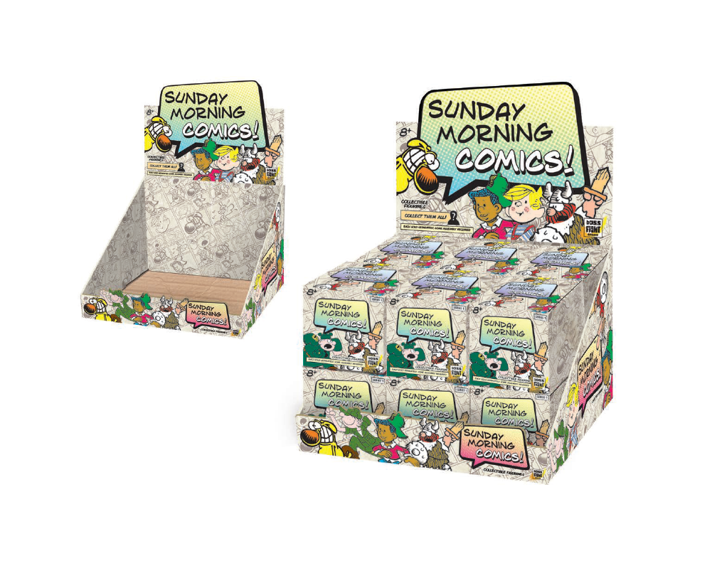 Sunday Morning Comics Mini PVC Figurines PDQ