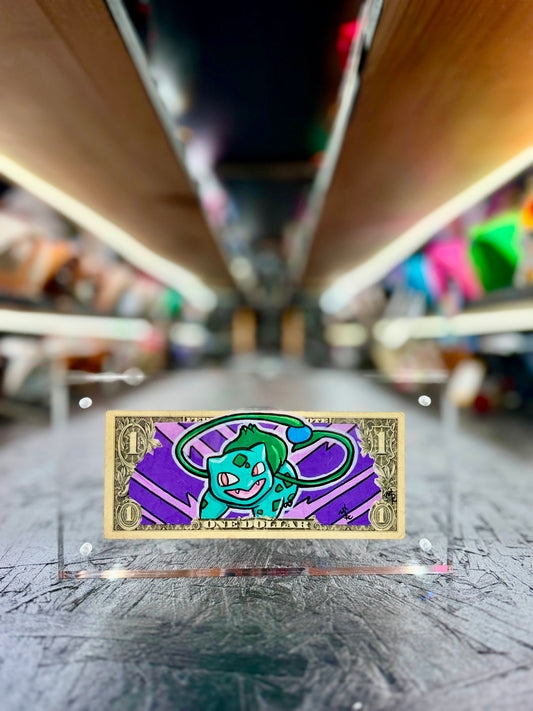 Pokemon $1 Dollar Bill Art 10.6