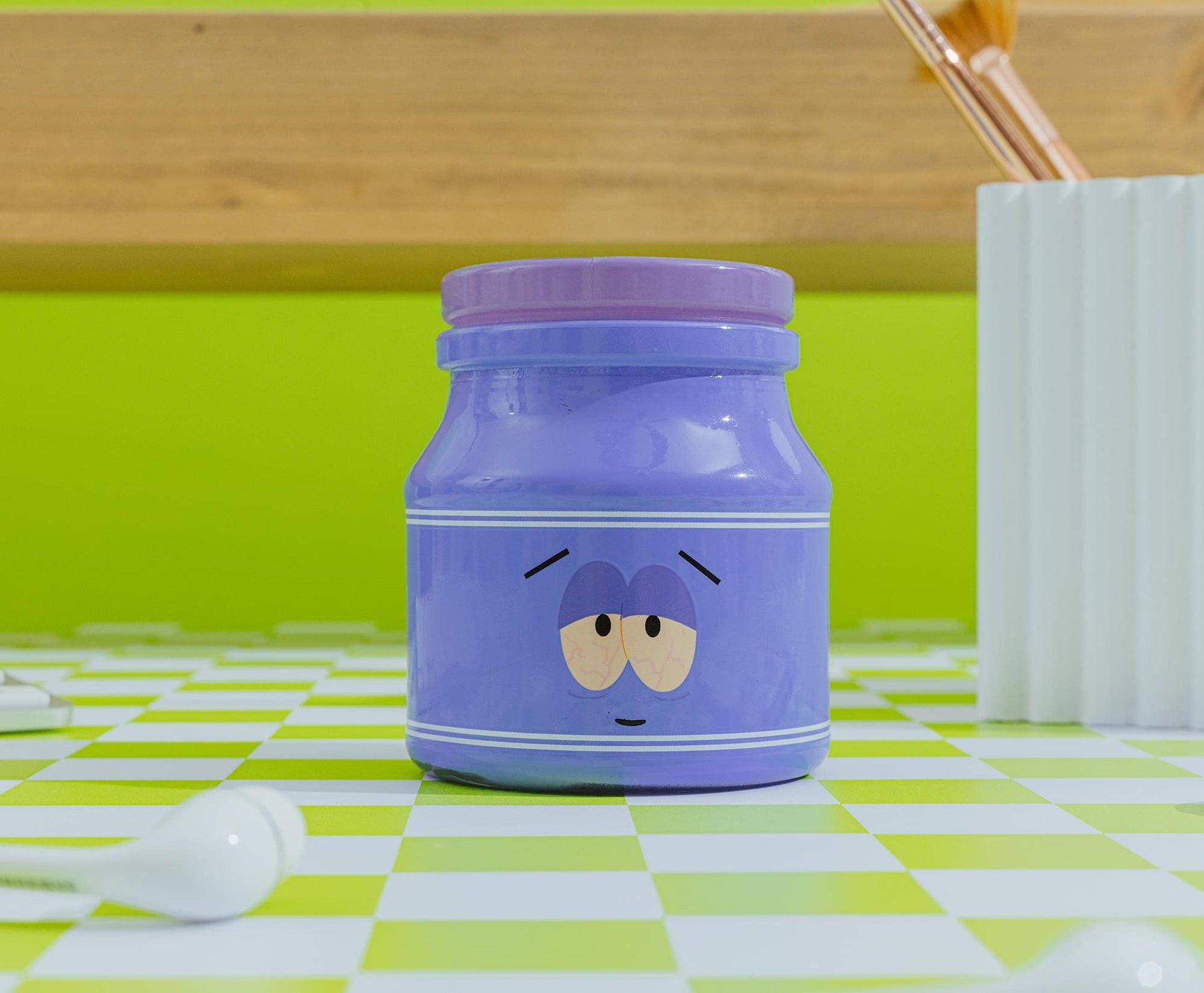South Park Towelie "Wanna Get High?" Glass Storage Jar - Shop Cool Tricks