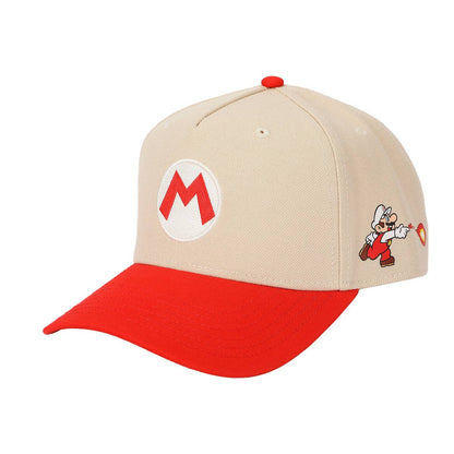 Super Mario Bros Fire Snapback Hat