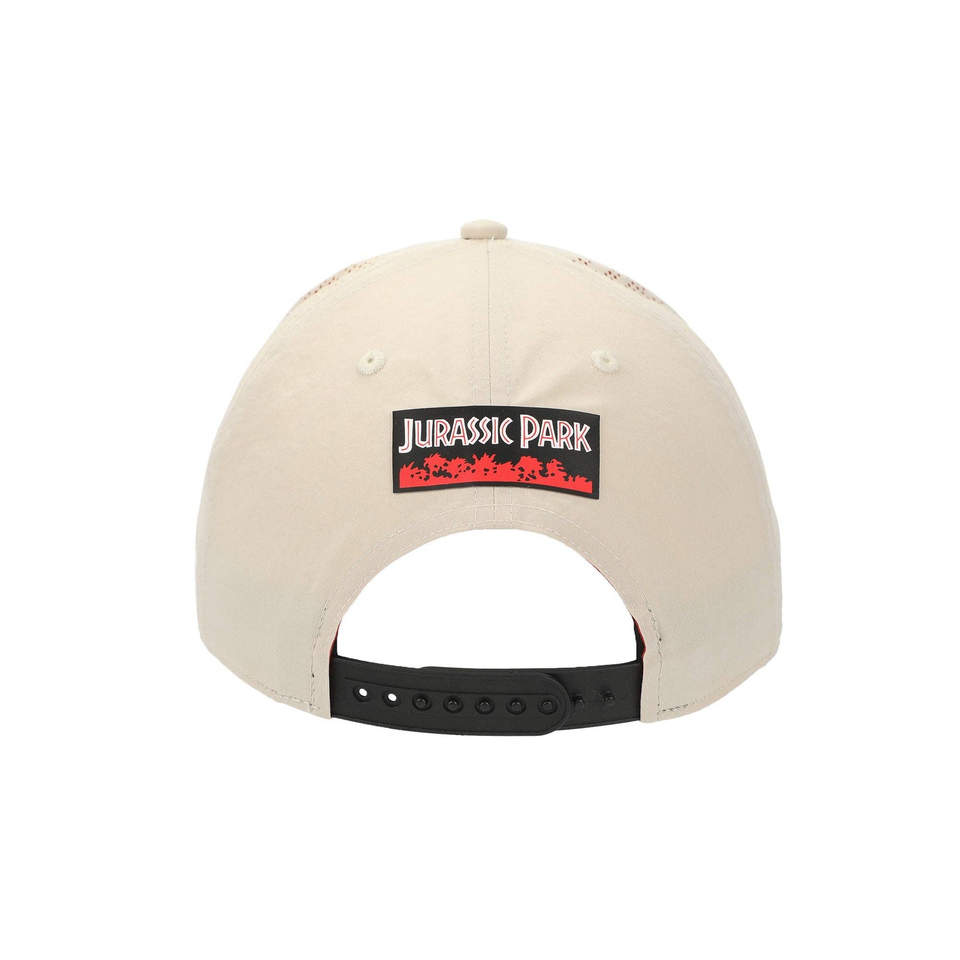 Jurassic Park T-Rex Silhouette Adult Tan Adjustable Perofmance Running Workout Hat - Shop Cool Tricks