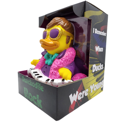 Quackodile Flock Rubber Duck