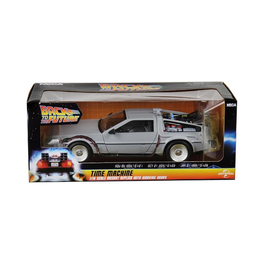 Back to the Future 6" Diecast Time Machine Vehicle Collectible- Kidrobot