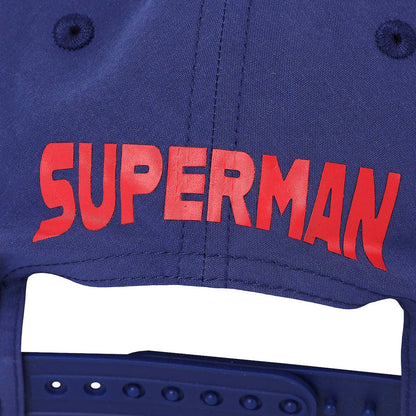 Superman Logo Blue Structured Baseball Cap - Shop Cool Tricks