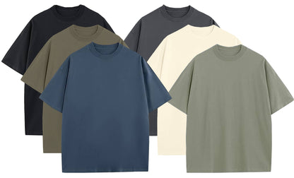 Men's 100% Cotton Drop Shoulder Fashion Tees
