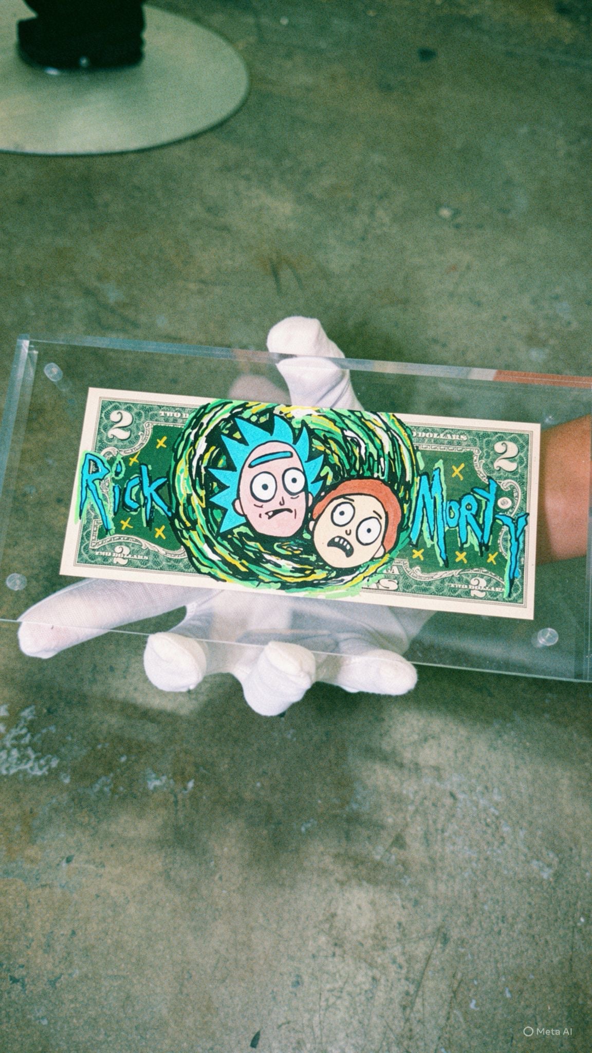 Rick & Morty $2 Dollar Bill Art - Shop Cool Tricks