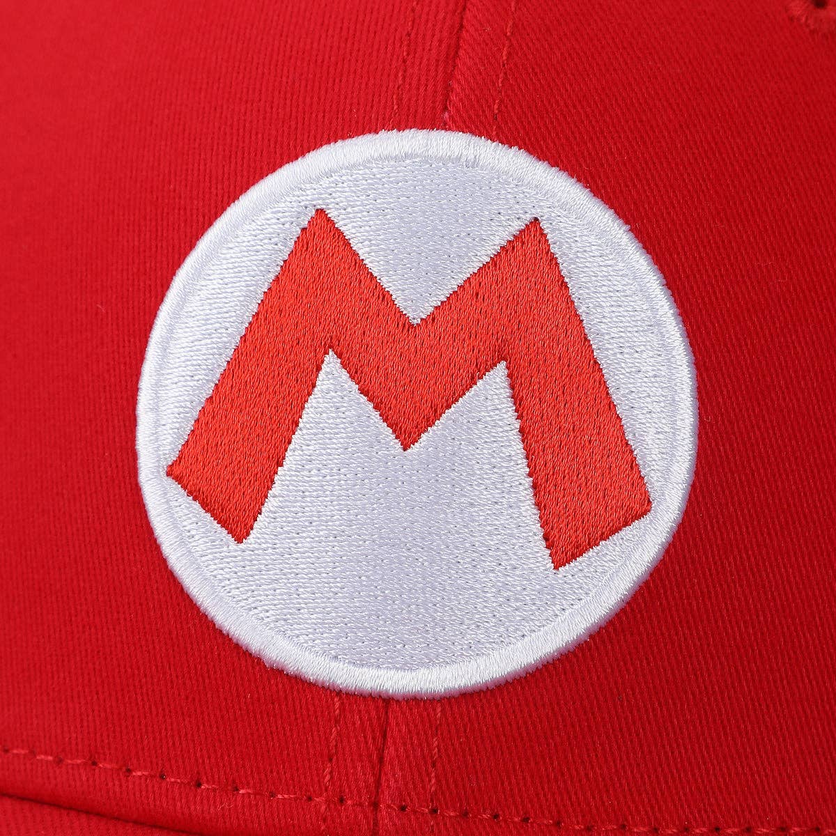 Super Mario Bros Mario Red Flex Fit Hat