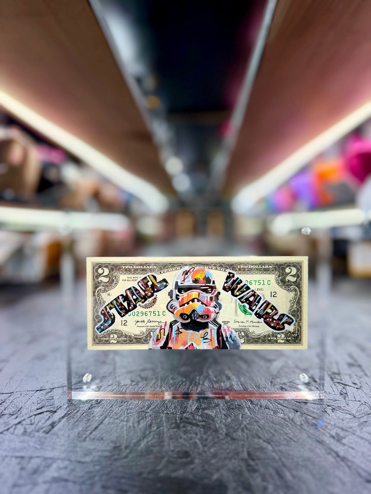 Star Wars Stormtrooper $2 Dollar Bill Art