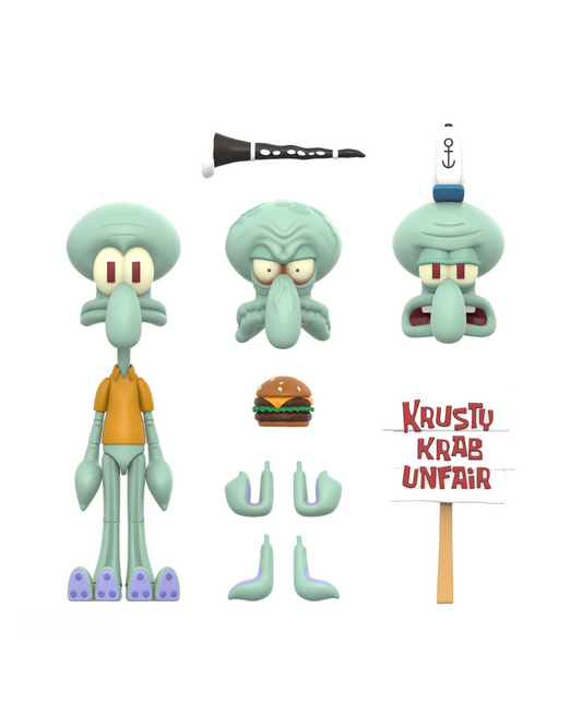 Squidward SpongeBob SquarePants ULTIMATES! Wave 2 Figures