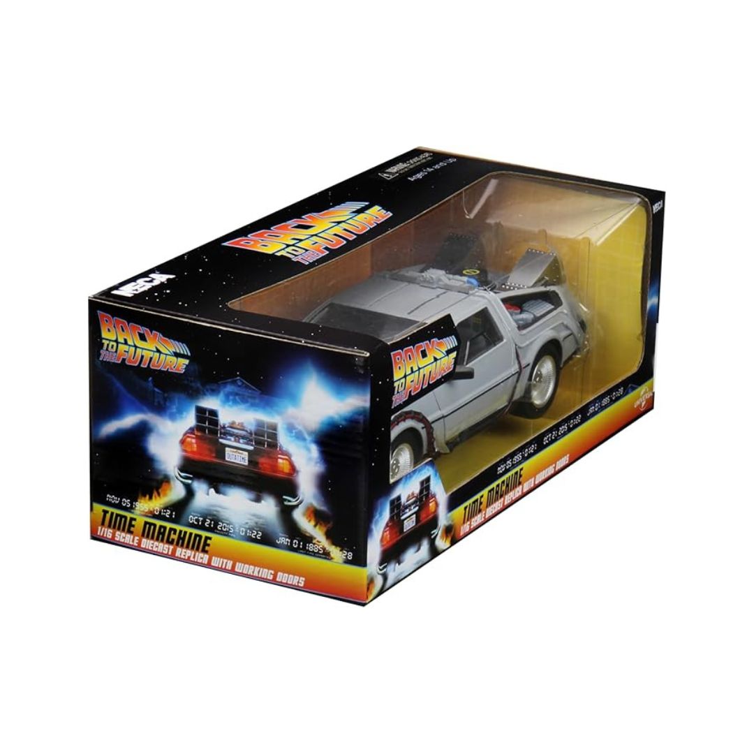 Back to the Future 6" Diecast Time Machine Vehicle Collectible- Kidrobot