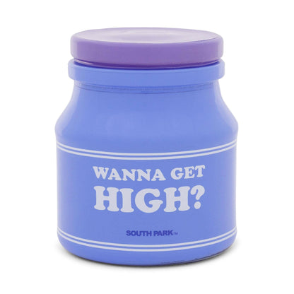 South Park Towelie "Wanna Get High?" Glass Storage Jar - Shop Cool Tricks