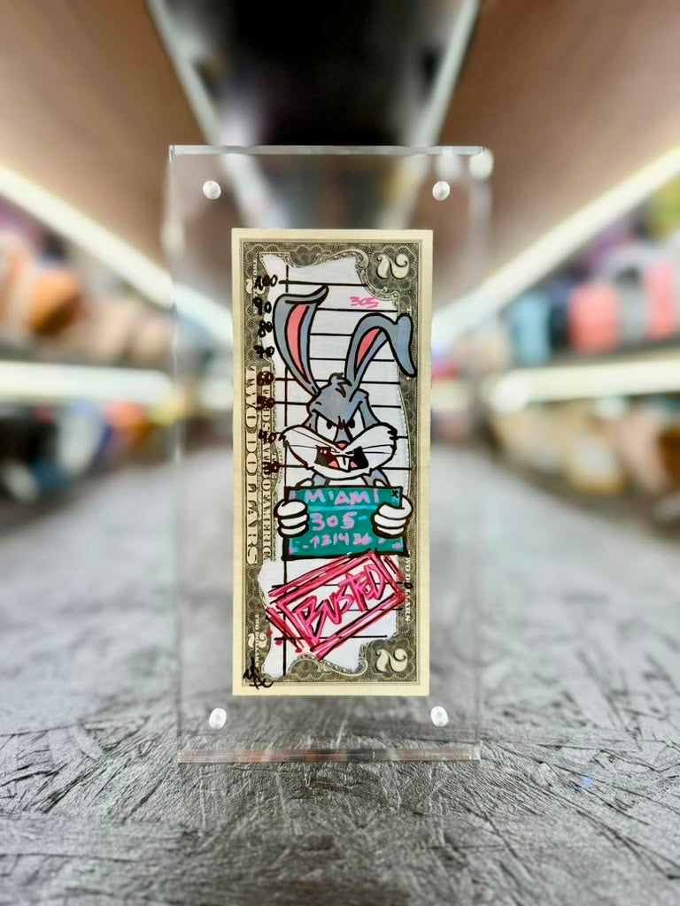 Bugs Bunny $2 Dollar Bill Art 2.0