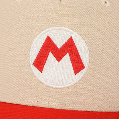 Super Mario Bros Fire Snapback Hat