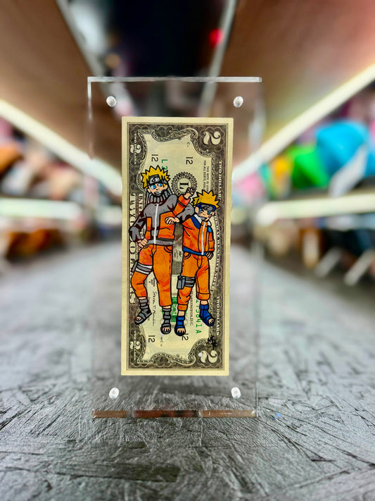 Naruto $2 Dollar Bill Art 2.0