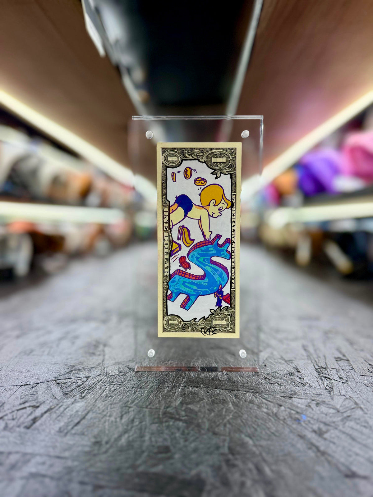 Richie Rich $1 Dollar Bill Art 16.8