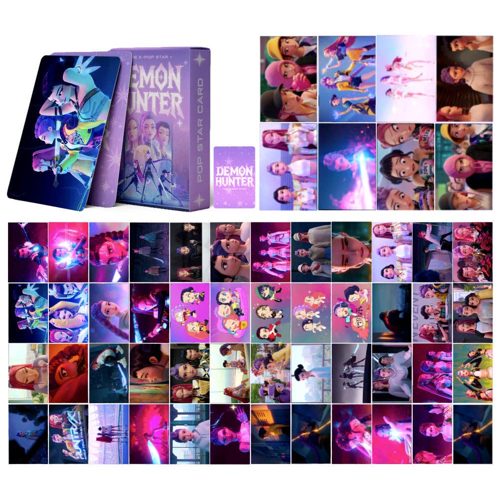 KPop Demon Hunters Lomo Card-55pcs