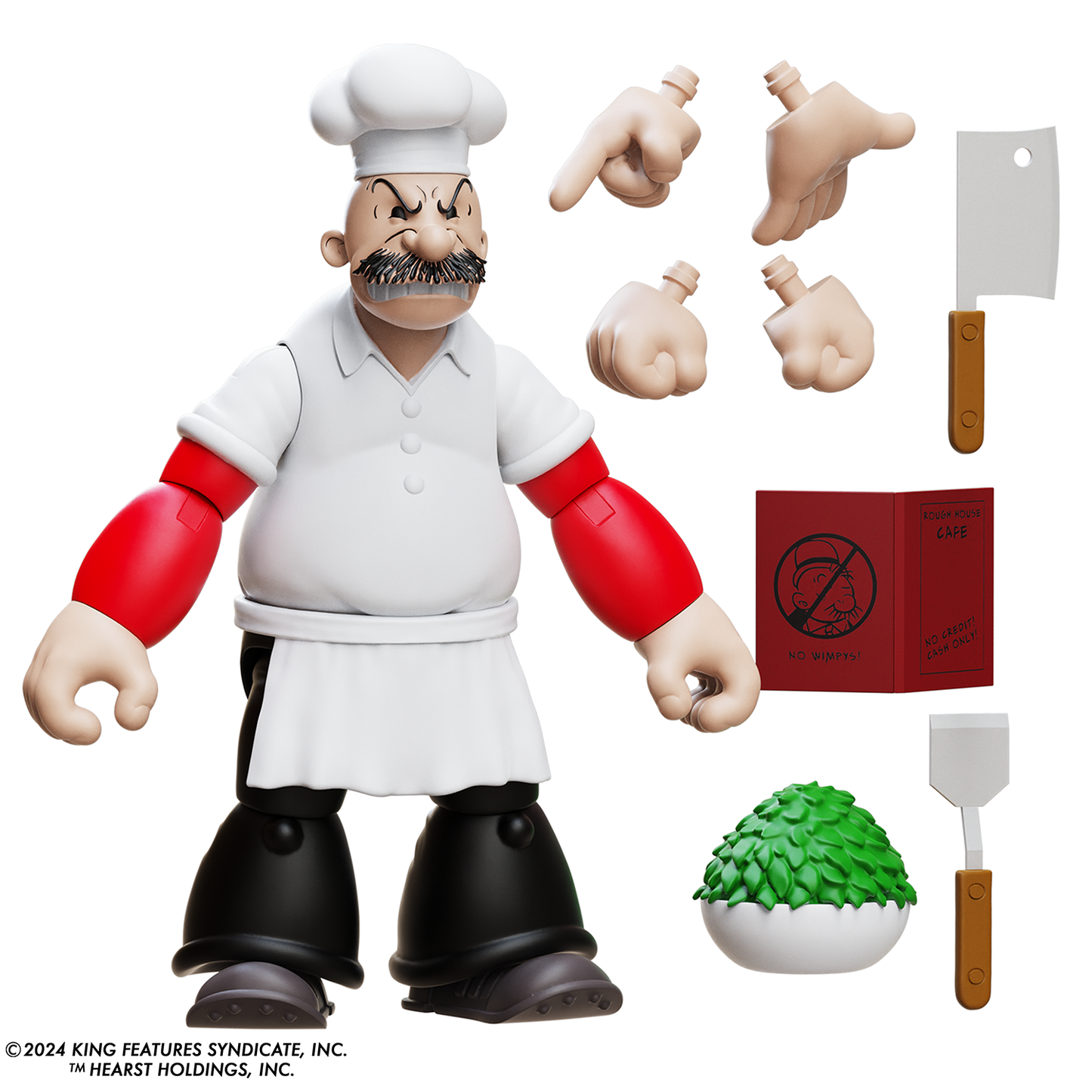 Popeye Classics Action Figure: Rough-House