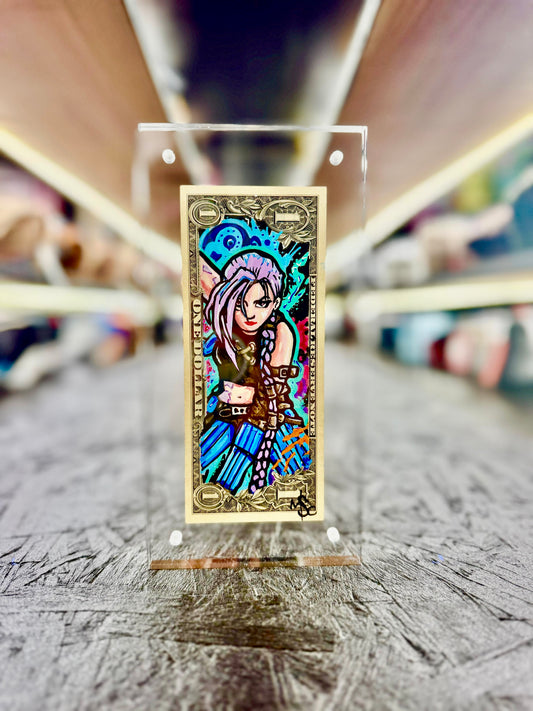 Rumi $1 Dollar Bill Art