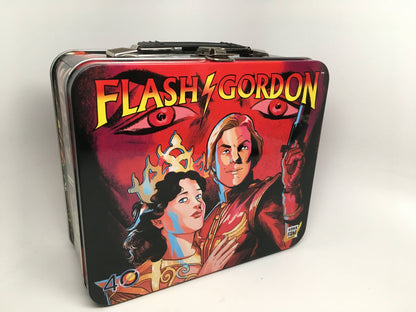 LOOK! Hero H.A.C.K.S. Flash Gordon Movie Act. Fig & Lunchbox