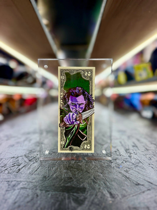 Loki $1 Dollar Bill Art 1.0
