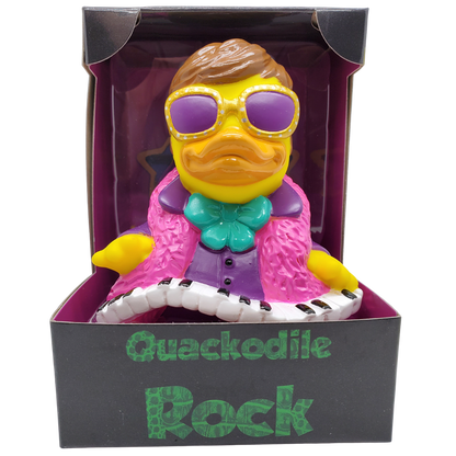 Quackodile Flock Rubber Duck