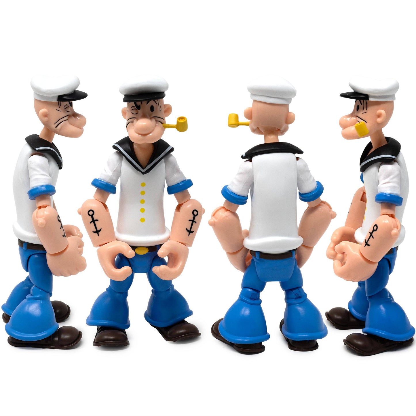 Popeye Classics Action Figure: Popeye 1st Appearance - white shirt