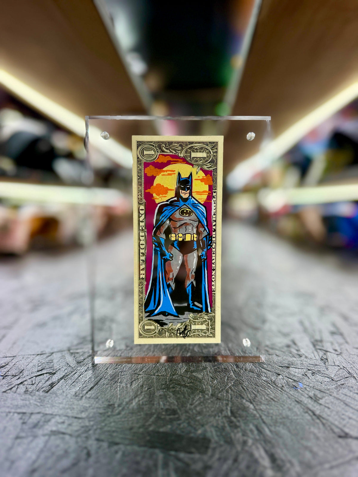 Batman $1 Dollar Bill Art 11.2