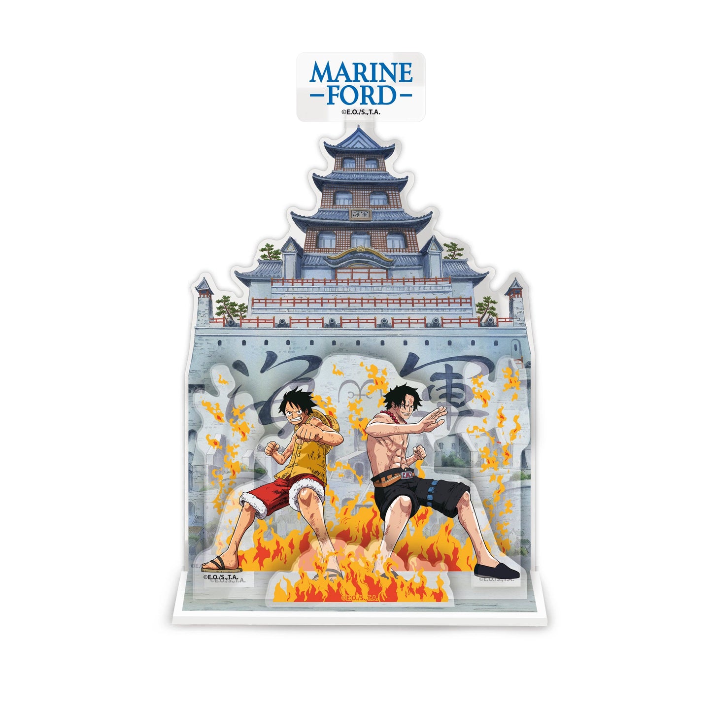 One Piece - Marineford Acryl® Stand Model Figure