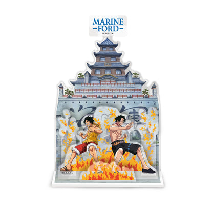 One Piece - Marineford Acryl® Stand Model Figure