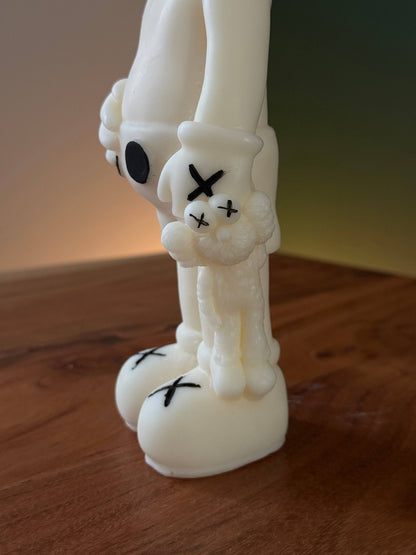 KAWS Inspired Candle | Standing KAWS with Toy | Collector’s