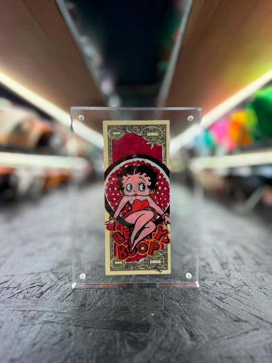 Betty Boop $1 Dollar Bill Art 4.0
