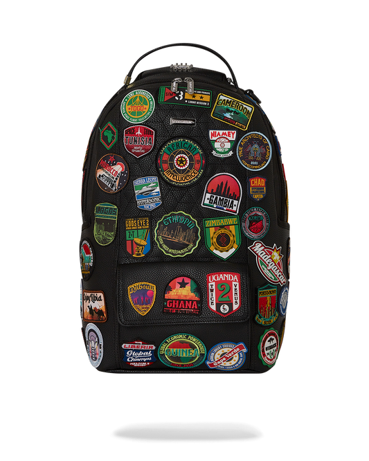 A.I. THE 54 (PATCHES OF AFRICA) CARGO BACKPACK