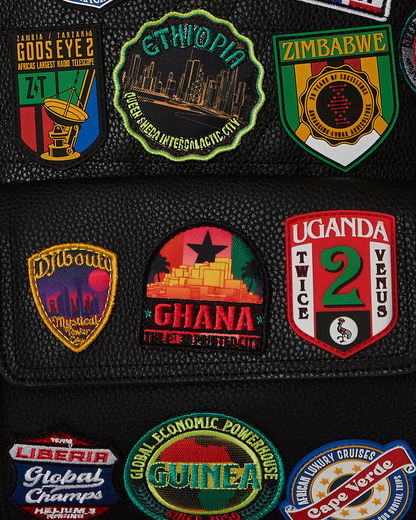 A.I. THE 54 (PATCHES OF AFRICA) CARGO BACKPACK