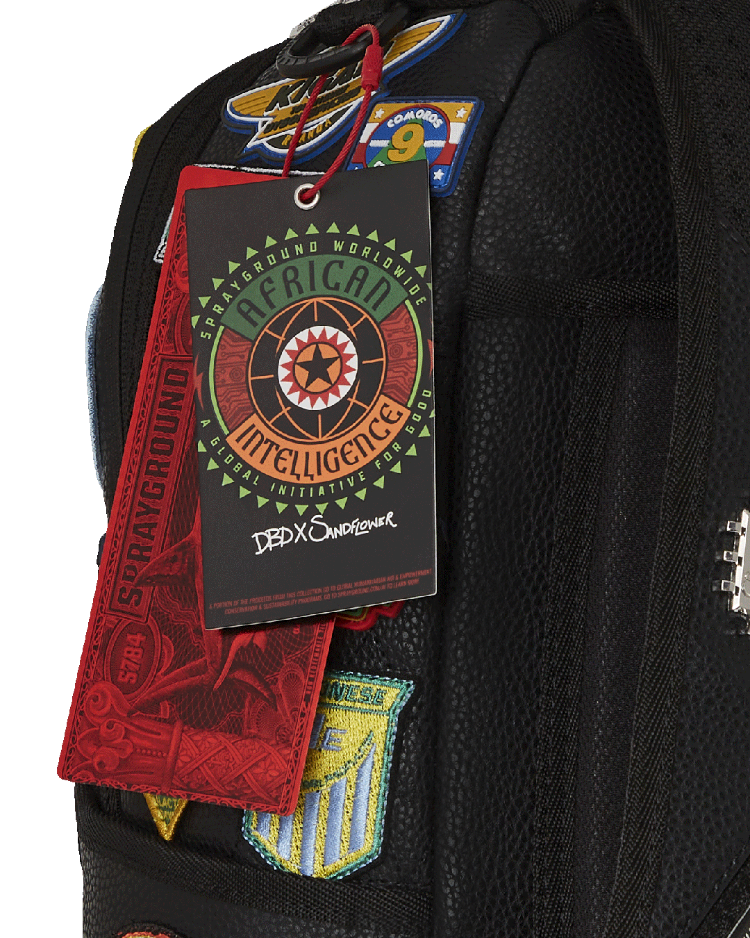 A.I. THE 54 (PATCHES OF AFRICA) CARGO BACKPACK