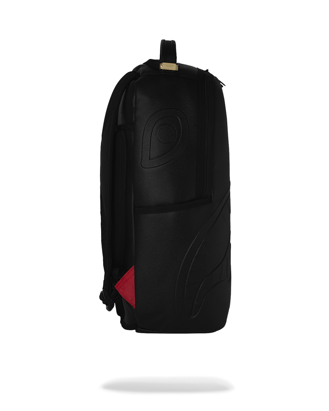 Sprayground Gold Brick Drip Black Backpack
