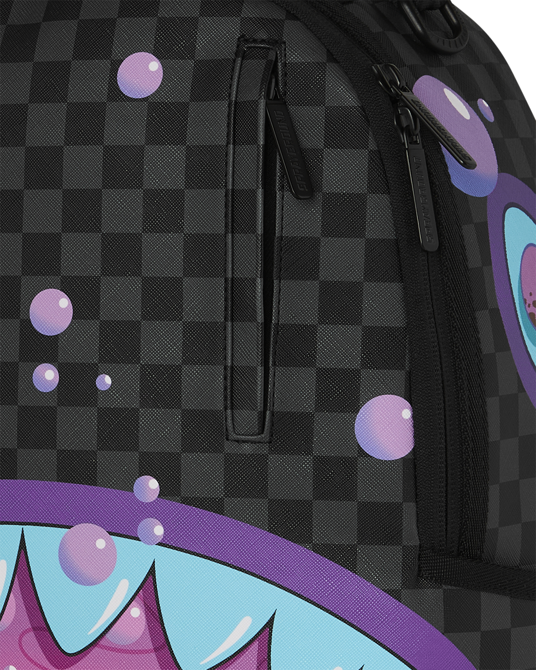 Sprayground Purple Slime Shark Backpack