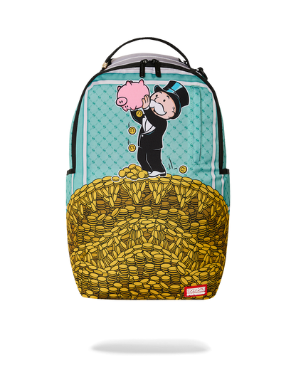 MONOPOLY MAKE SURE IT'S ALL THERE BACKPACK